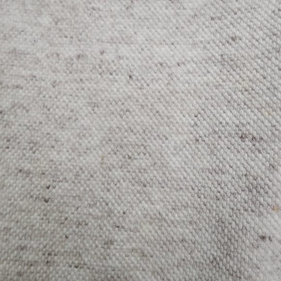 Loft Heathered Oatmeal Tailored Joggers 8 Petite - Picture 3 of 4